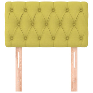 Testiera Verde 80x7x78/88 cm in Tessuto 346305