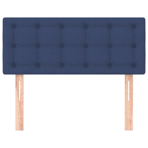 Testiera Blu 80x5x78/88 cm in Tessuto 346402