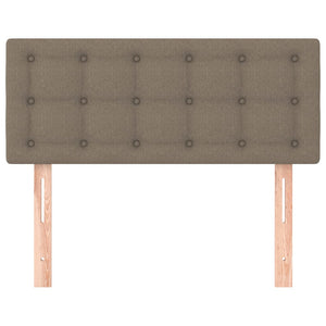 Testiera Tortora 90x5x78/88 cm in Tessuto