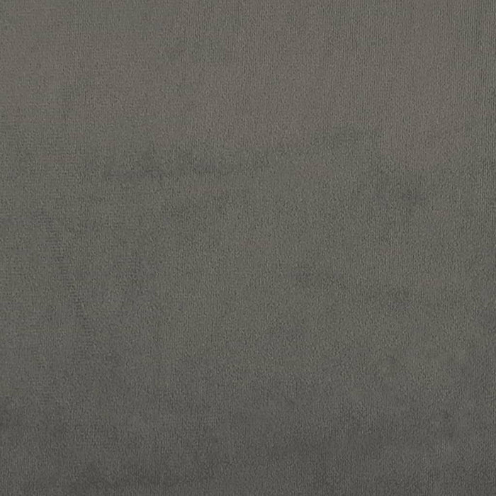 Testiera Grigio Scuro 90x5x78/88 cm in Velluto 346431