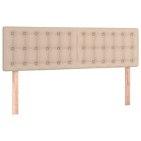 Testiere 2 pz Cappuccino 72x5x78/88 cm in Similpelle 346469