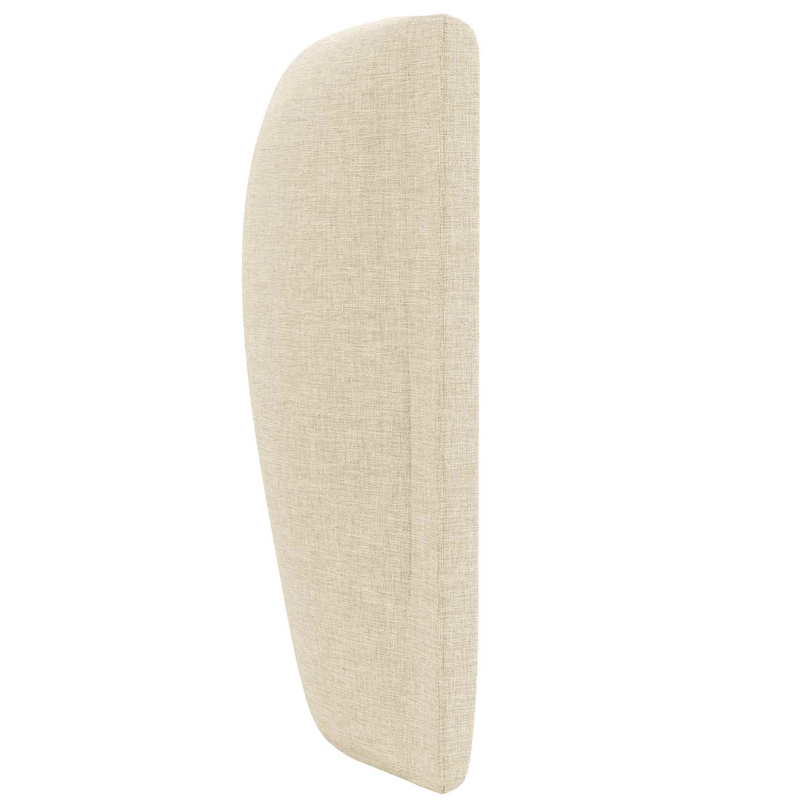 Orecchia della Testata Crema 40 x 23 x 6 cm Tessuto 346541