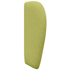 Orecchia della Testata Verde 40 x 23 x 6 cm Tessuto 346543