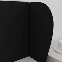 Orecchia della Testata Nero 40 x 23 x 6 cm PVC 346544