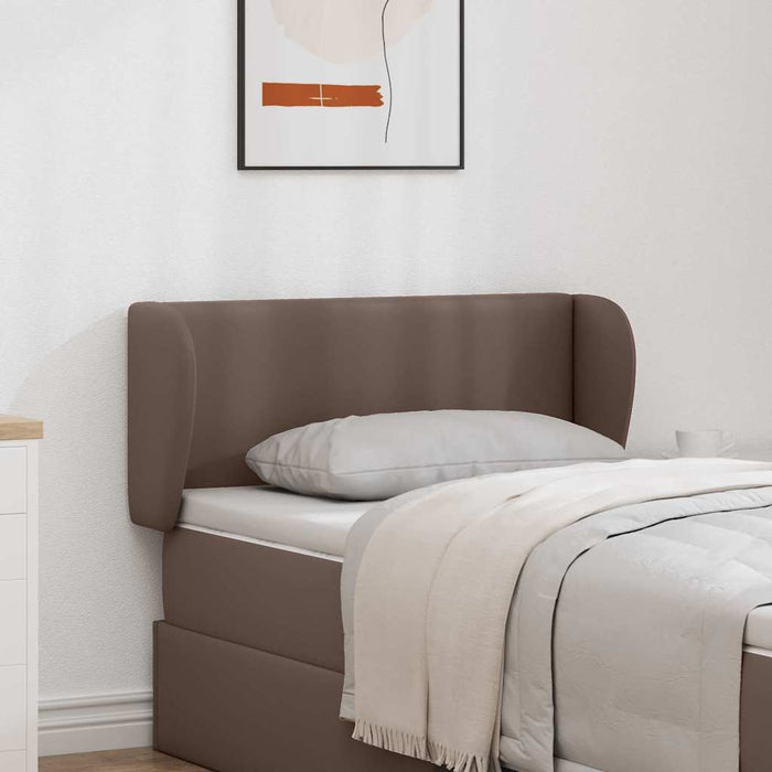 Orecchia della Testata Marrone 40 x 23 x 6 cm Schiuma e PVC 346547