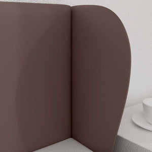 Orecchia della Testata Marrone 40 x 23 x 6 cm Schiuma e PVC 346547