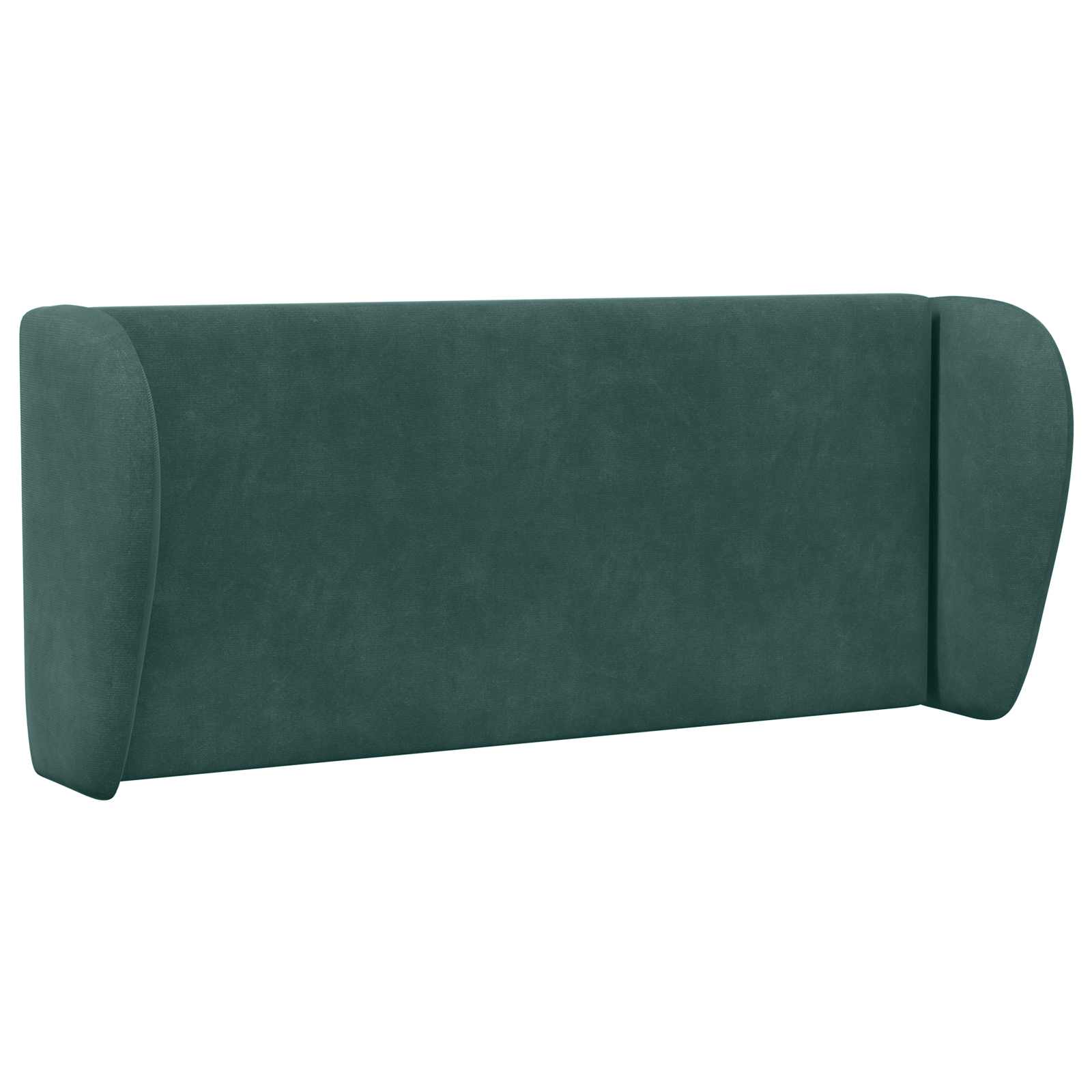Orecchia della Testata Verde 40 x 23 x 6 cm Velluto 346553
