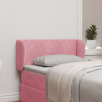 Orecchia della Testata Rosa 40 x 23 x 6 cm Velluto 346555