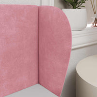 Orecchia della Testata Rosa 40 x 23 x 6 cm Velluto 346555