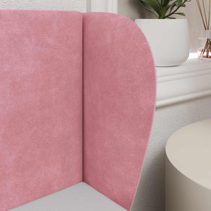 Orecchia della Testata Rosa 40 x 23 x 6 cm Velluto 346555