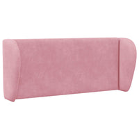 Orecchia della Testata Rosa 40 x 23 x 6 cm Velluto 346555