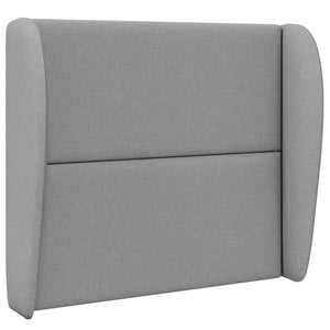 Orecchia della Testata Grigio chiaro 80 x 23 x 6 cm Tessuto 346556