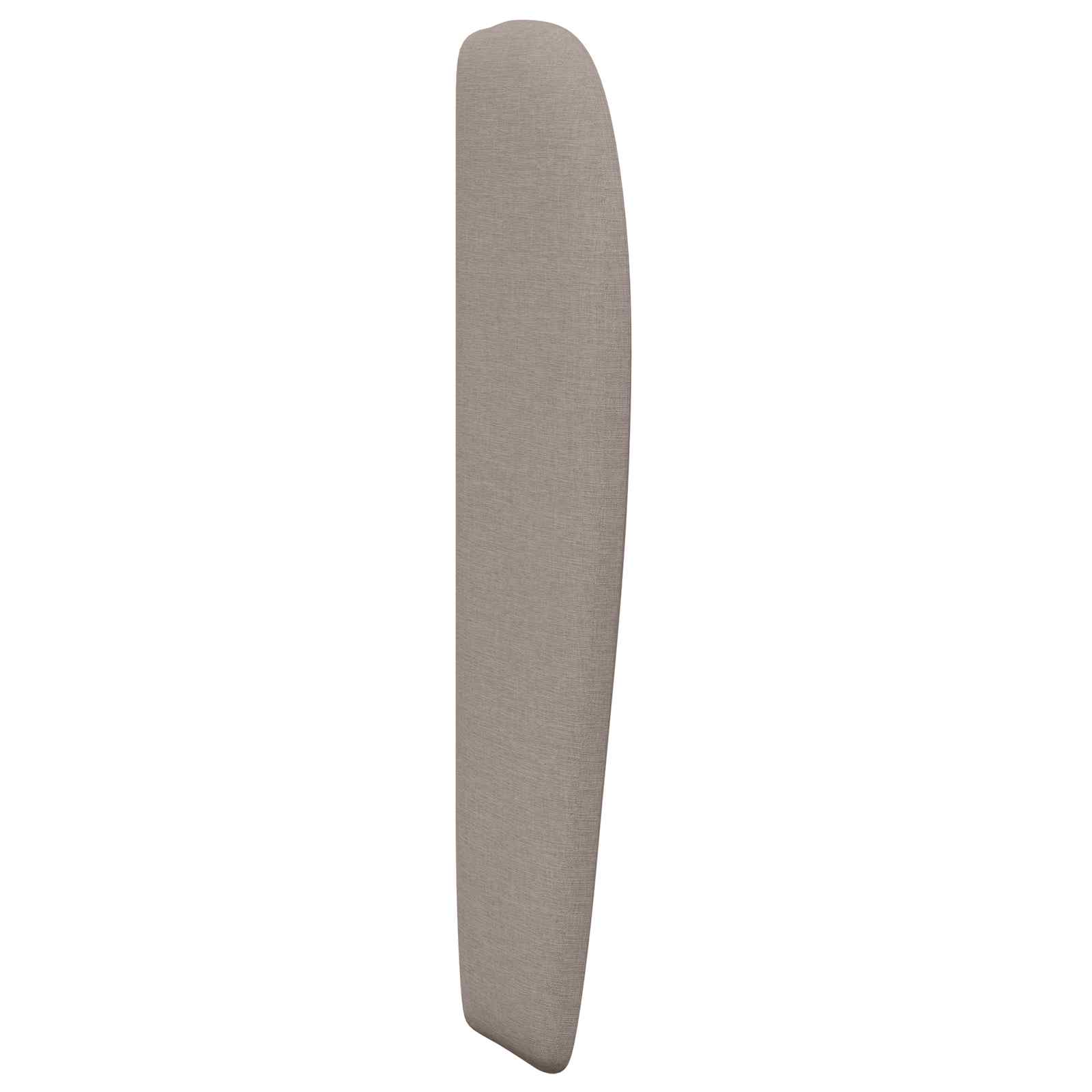 Orecchia della Testata Beige 80 x 23 x 6 cm Tessuto 346560