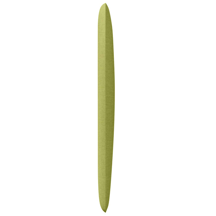 Orecchia della Testata Verde 80 x 23 x 6 cm Tessuto 346563