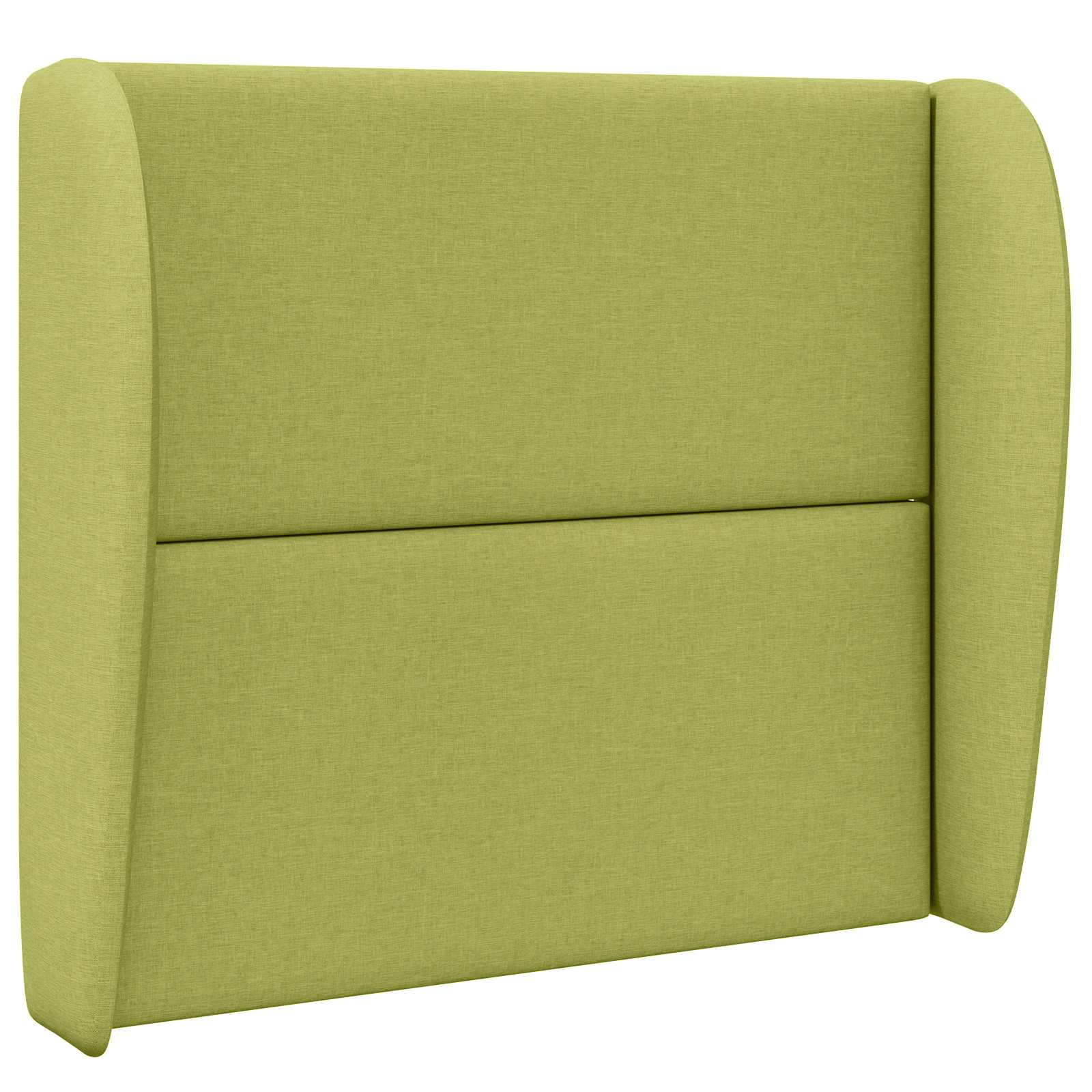 Orecchia della Testata Verde 80 x 23 x 6 cm Tessuto 346563