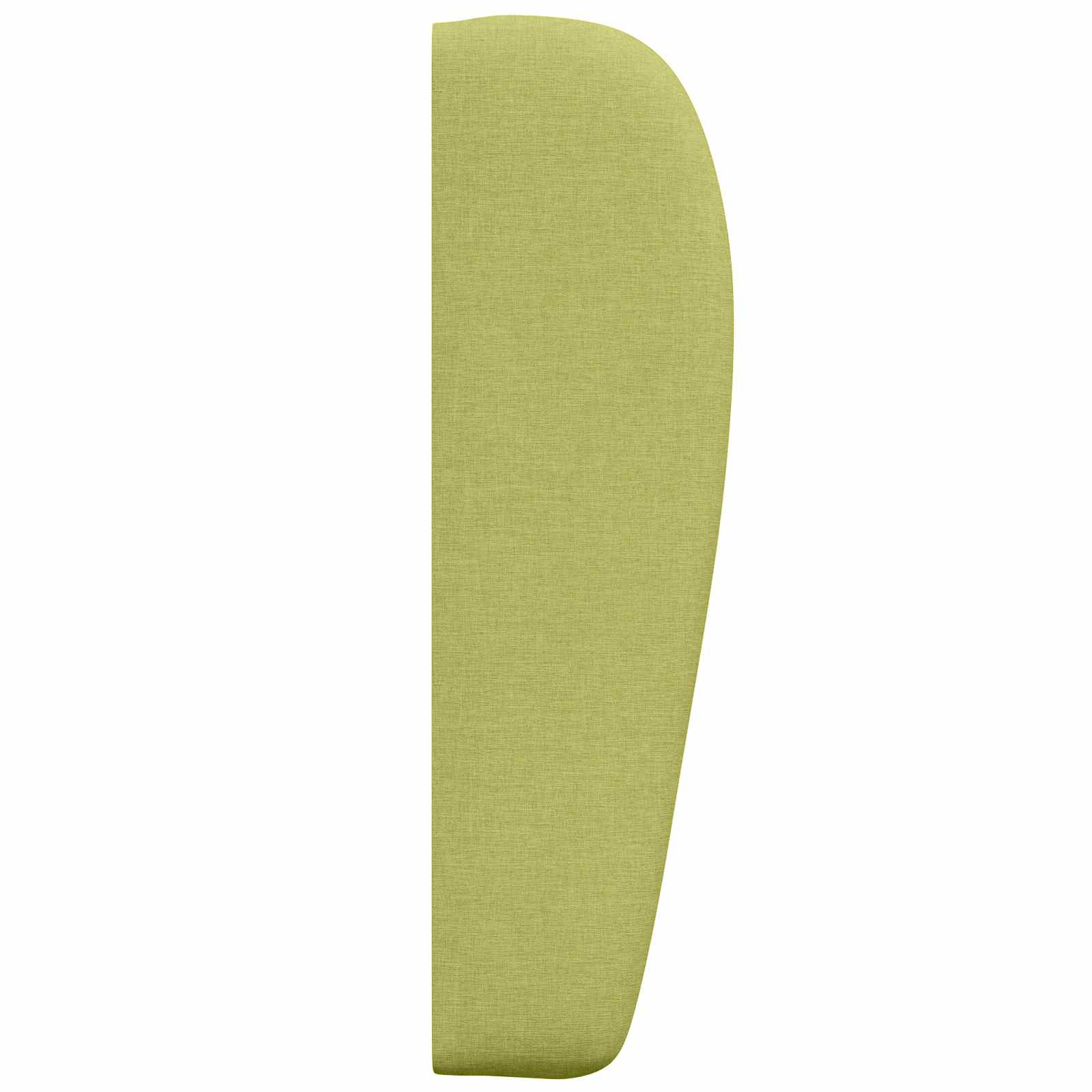 Orecchia della Testata Verde 80 x 23 x 6 cm Tessuto 346563