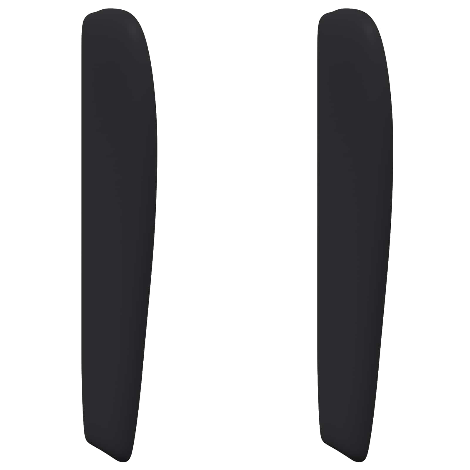 Orecchia della Testata Nero 80 x 23 x 6 cm PVC 346564