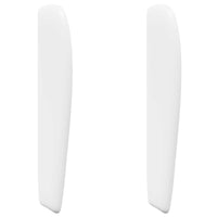 Orecchia della Testata Bianco 80 x 23 x 6 cm PVC 346565