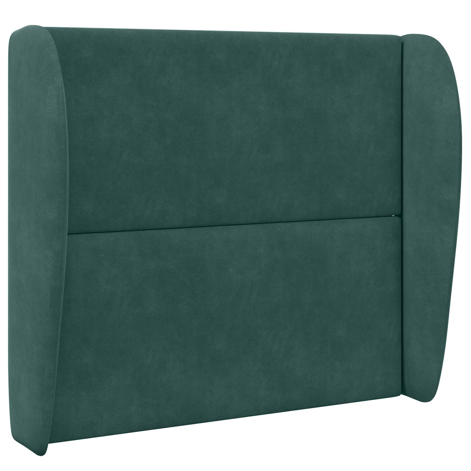 Orecchia della Testata Verde 80 x 23 x 6 cm Velluto 346573