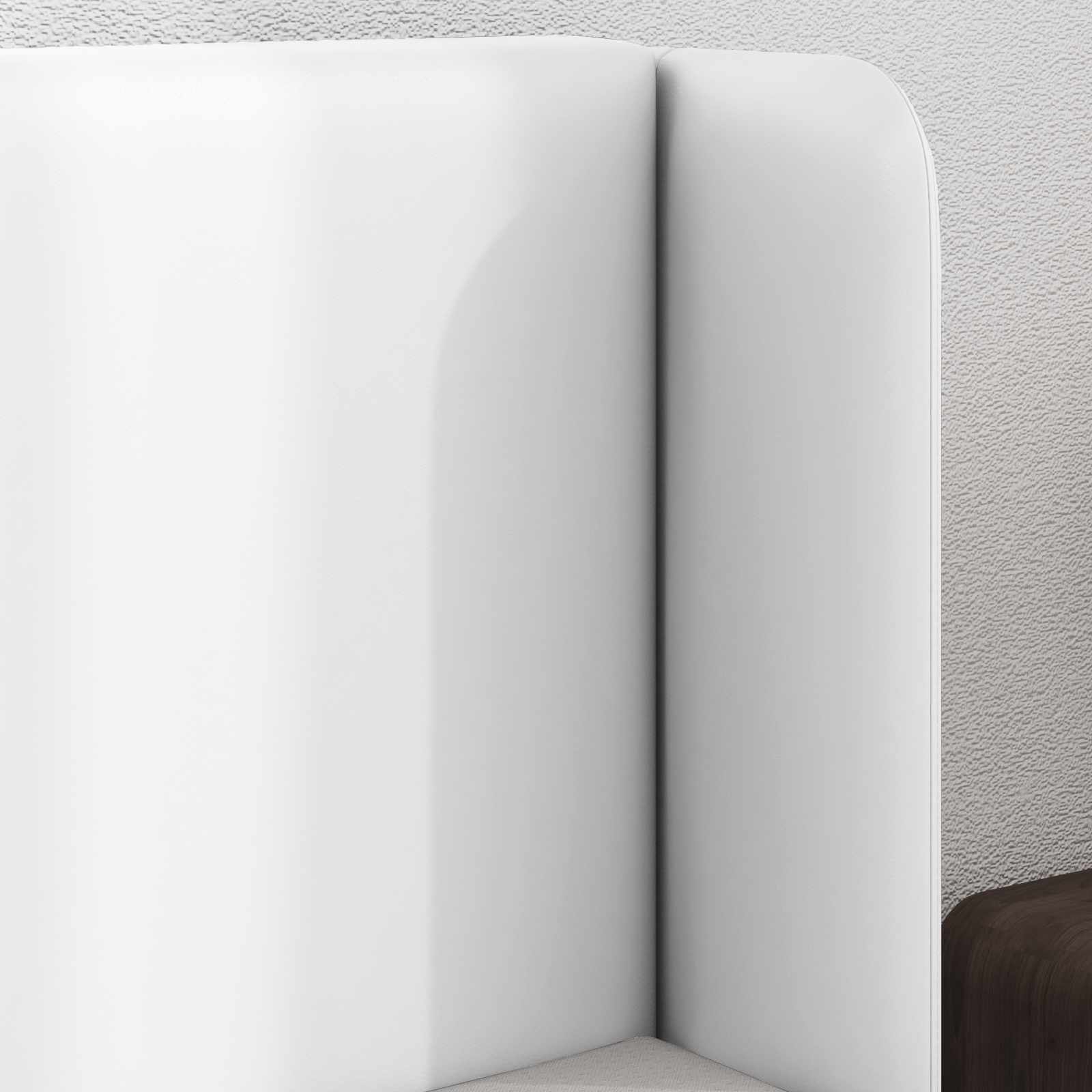 Orecchia della Testata Bianco 40,5 x 40,5 x 4 cm PVC 346585