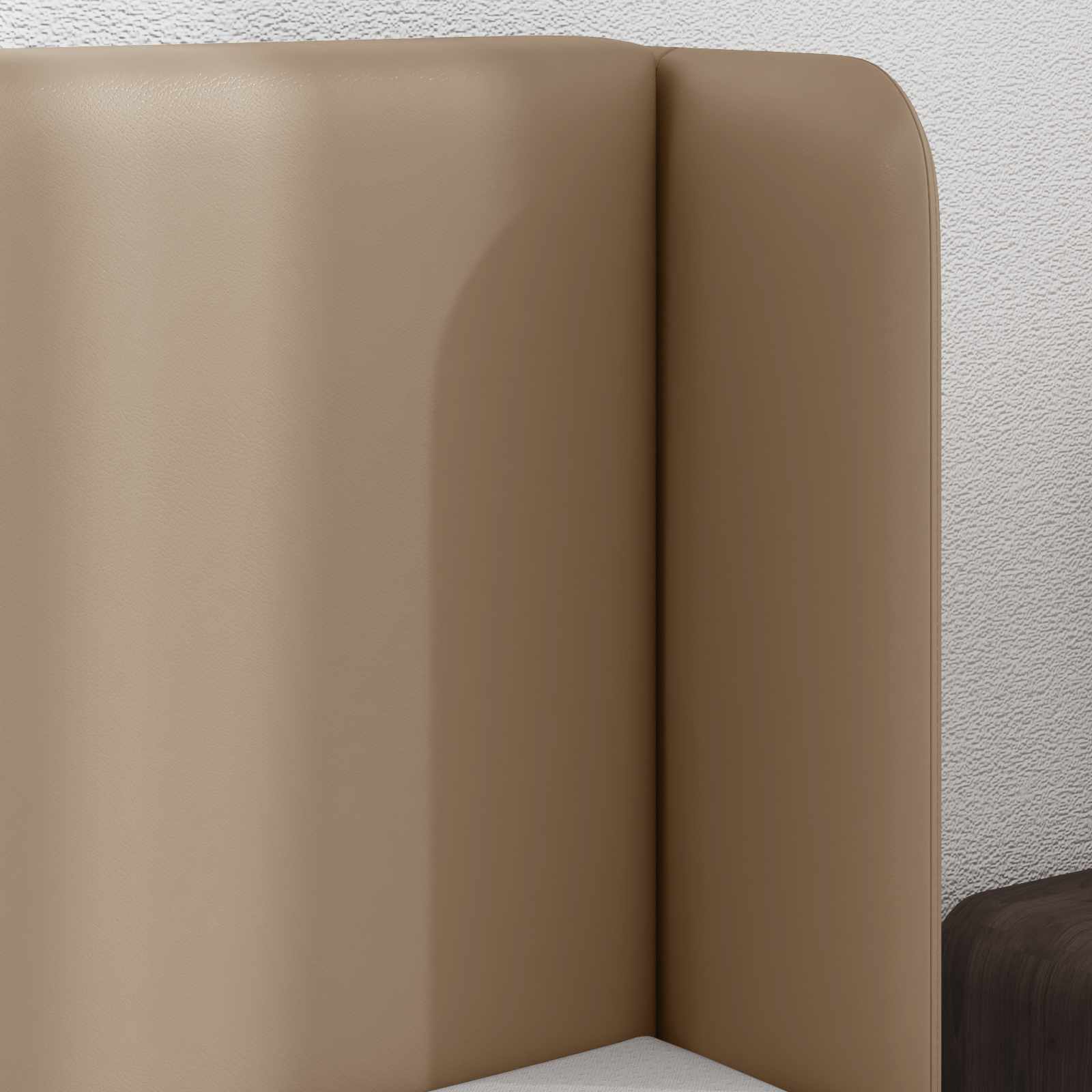 Orecchia della Testata Marrone 40,5 x 40,5 x 4 cm PVC 346589