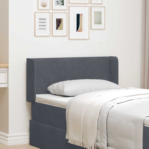 Orecchia della Testata Grigio 40,5 x 40,5 x 4 cm Velluto 346591