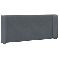 Orecchia della Testata Grigio 40,5 x 40,5 x 4 cm Velluto 346591