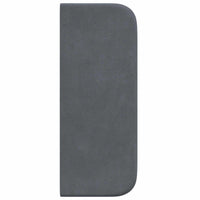 Orecchia della Testata Grigio 40,5 x 40,5 x 4 cm Velluto 346591