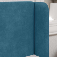 Orecchia della Testata Blu 40,5 x 40,5 x 4 cm Velluto 346594