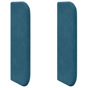 Orecchia della Testata Blu 40,5 x 40,5 x 4 cm Velluto 346594