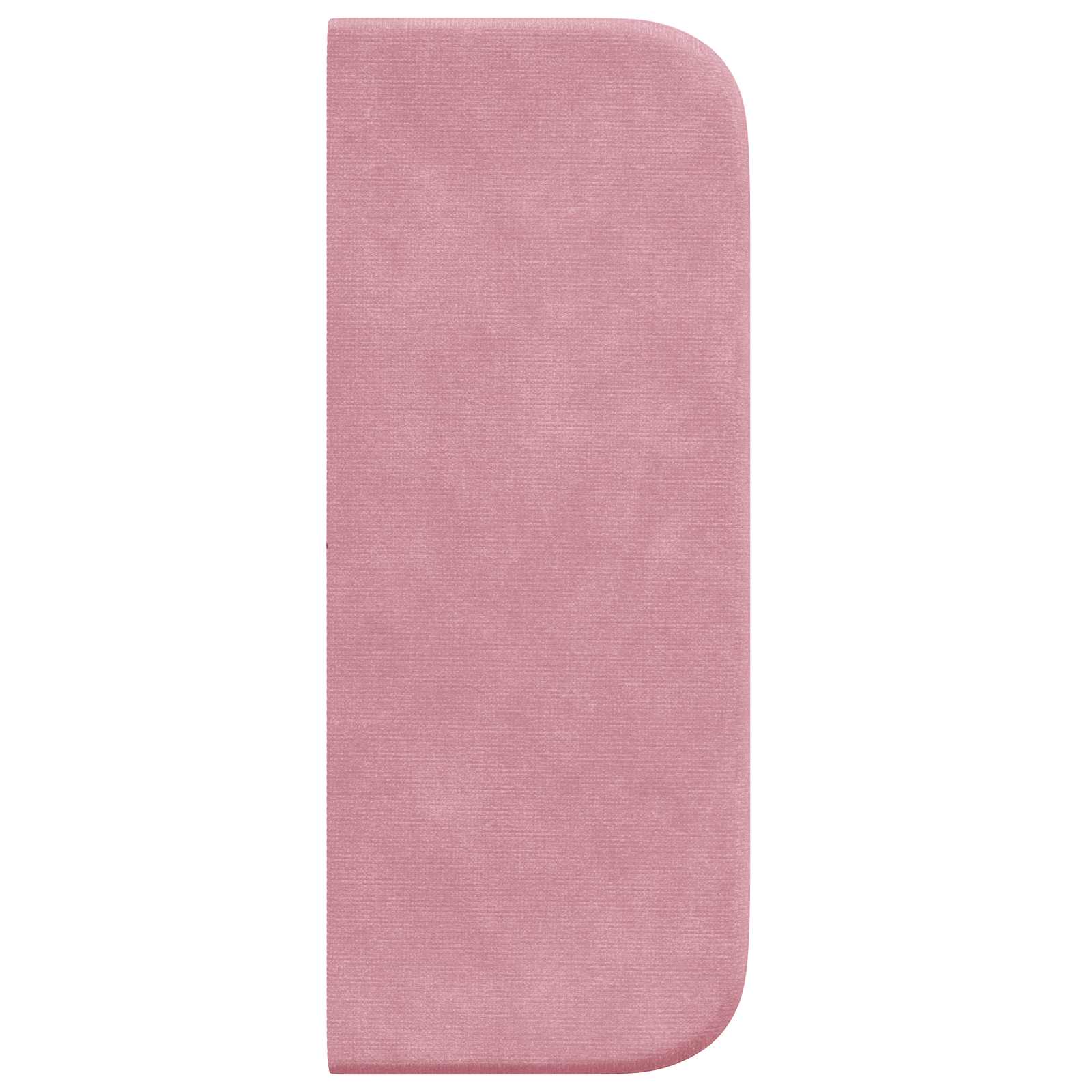 Orecchia della Testata Rosa 40,5 x 40,5 x 4 cm Velluto 346595