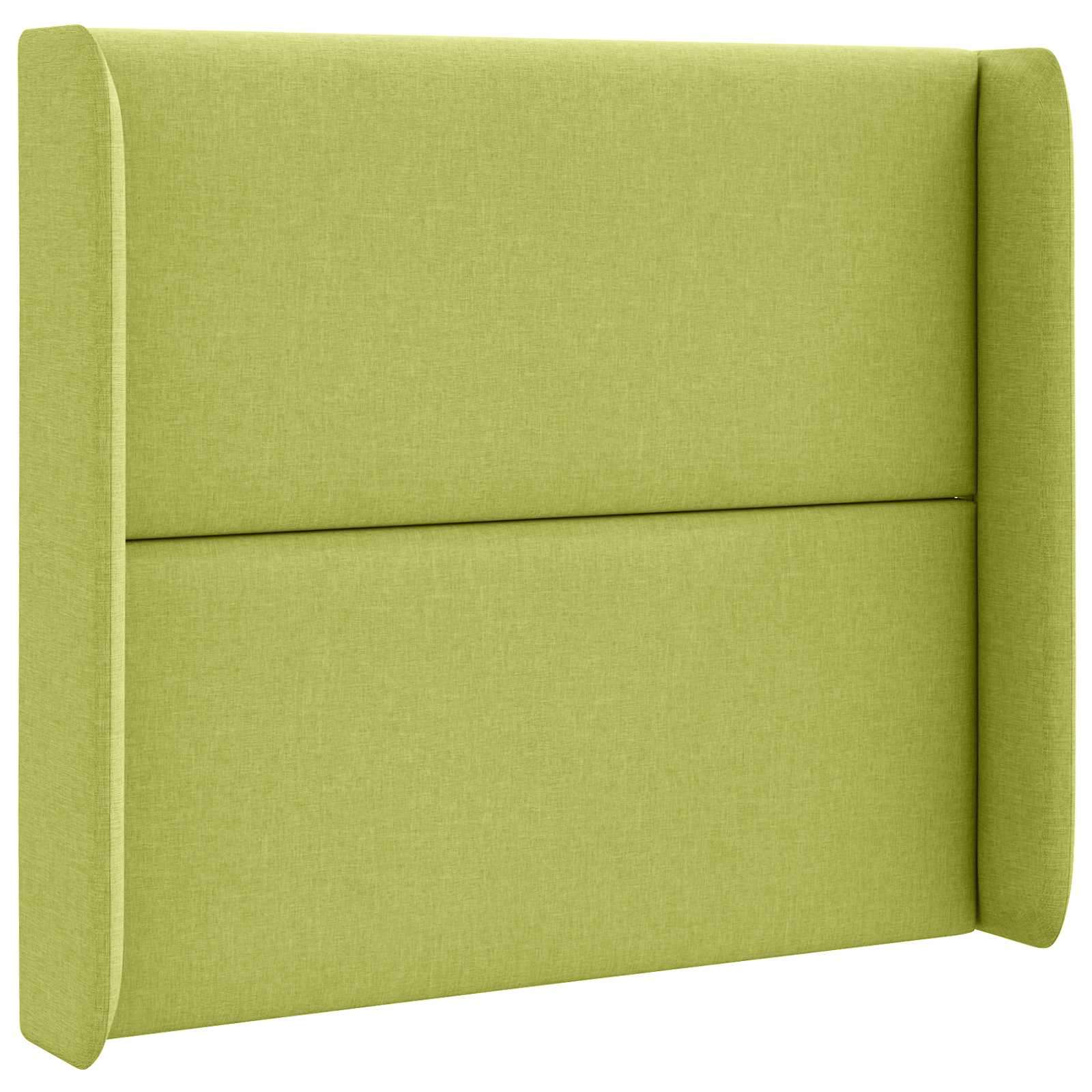 Orecchia della Testata Grigio 80 x 16 x 4 cm Tessuto 346603