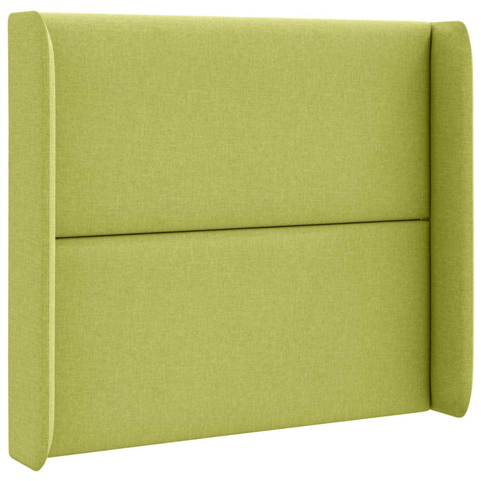 Orecchia della Testata Grigio 80 x 16 x 4 cm Tessuto 346603