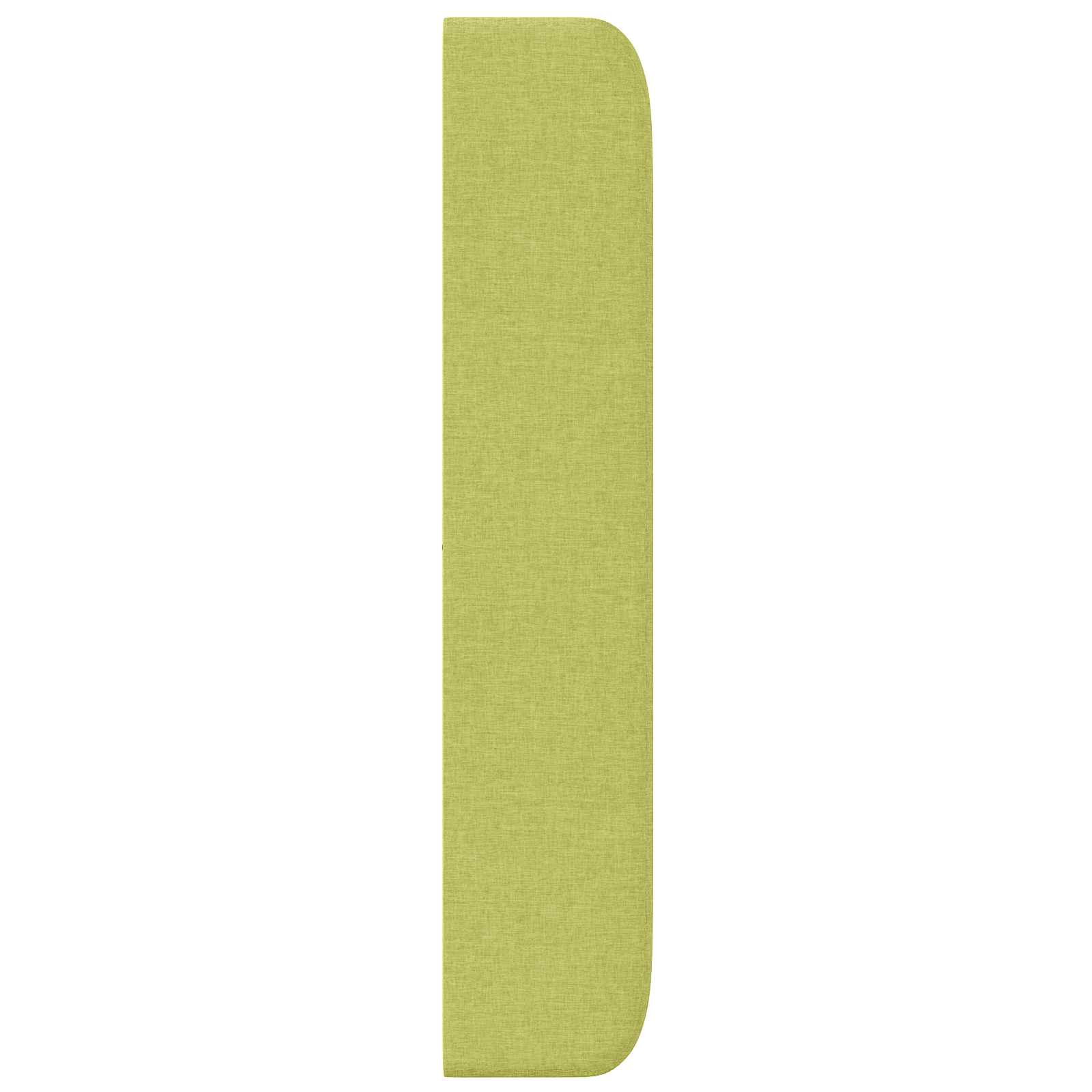 Orecchia della Testata Grigio 80 x 16 x 4 cm Tessuto 346603