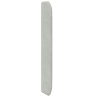 Orecchia della Testata Grigio chiaro 80 x 16 x 4 cm Velluto 346610