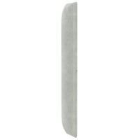 Orecchia della Testata Grigio chiaro 80 x 16 x 4 cm Velluto 346610