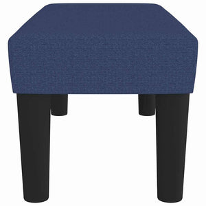 Panca Blu 70x30x30 cm in Tessuto 346622