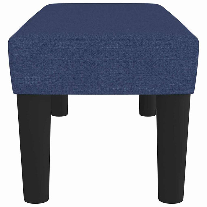 Panca Blu 70x30x30 cm in Tessuto 346622