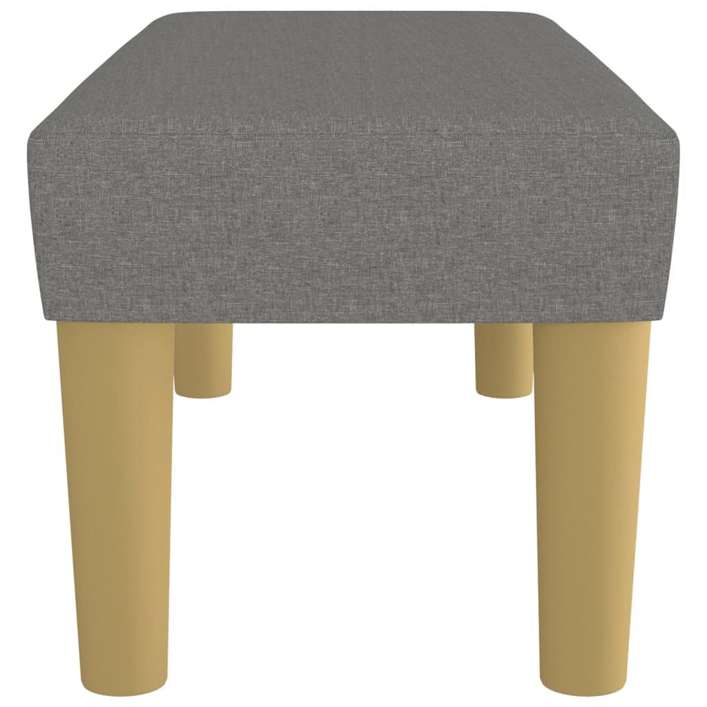 Panca panca 70 x 30 x 30 cm tessuto grigio scuro 02_0010675