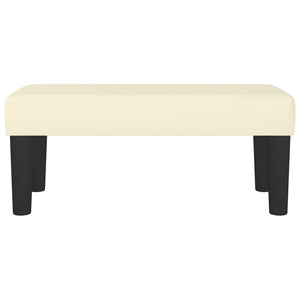 Panca Crema 70x30x30 cm in Similpelle cod mxl 77531