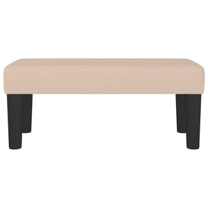 vidaXL Panca Cappuccino 70x30x30 cm in Similpelle