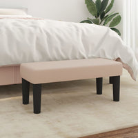 vidaXL Panca Cappuccino 70x30x30 cm in Similpelle