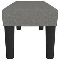 Panca Grigio Scuro 100x30x30 cm in Tessuto cod mxl 74913