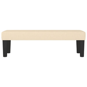 Panca Crema 100x30x30 cm in Tessuto cod mxl 63169