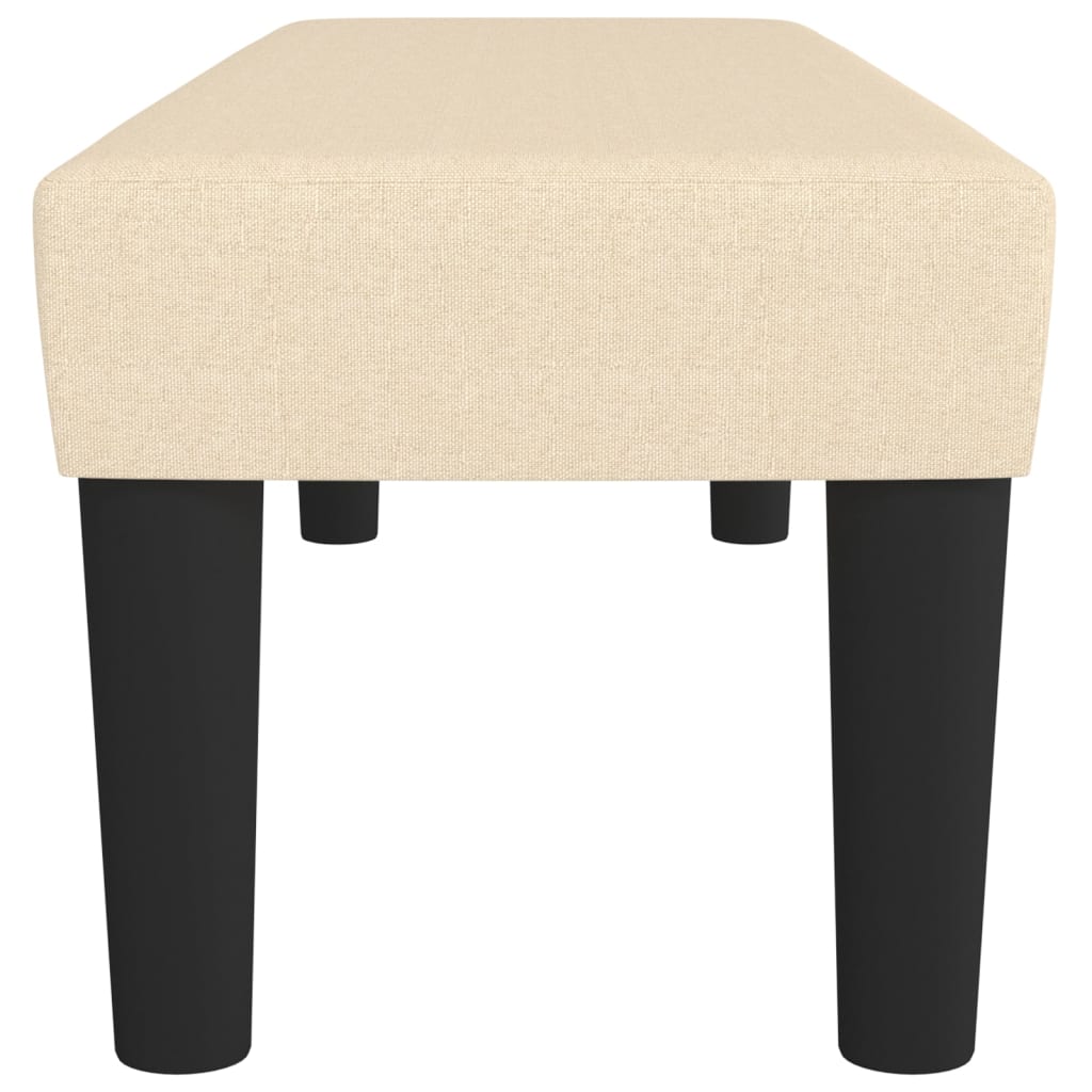 Panca Crema 100x30x30 cm in Tessuto cod mxl 63169