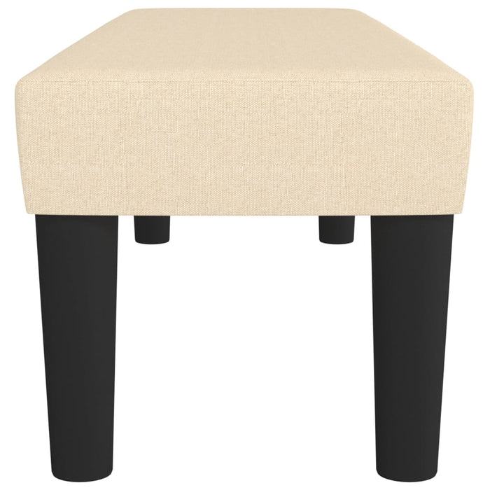 Panca Crema 100x30x30 cm in Tessuto cod mxl 63169