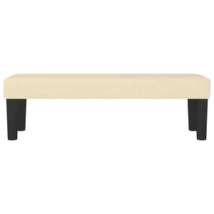 Panca Crema 100x30x30 cm in Tessuto 346649