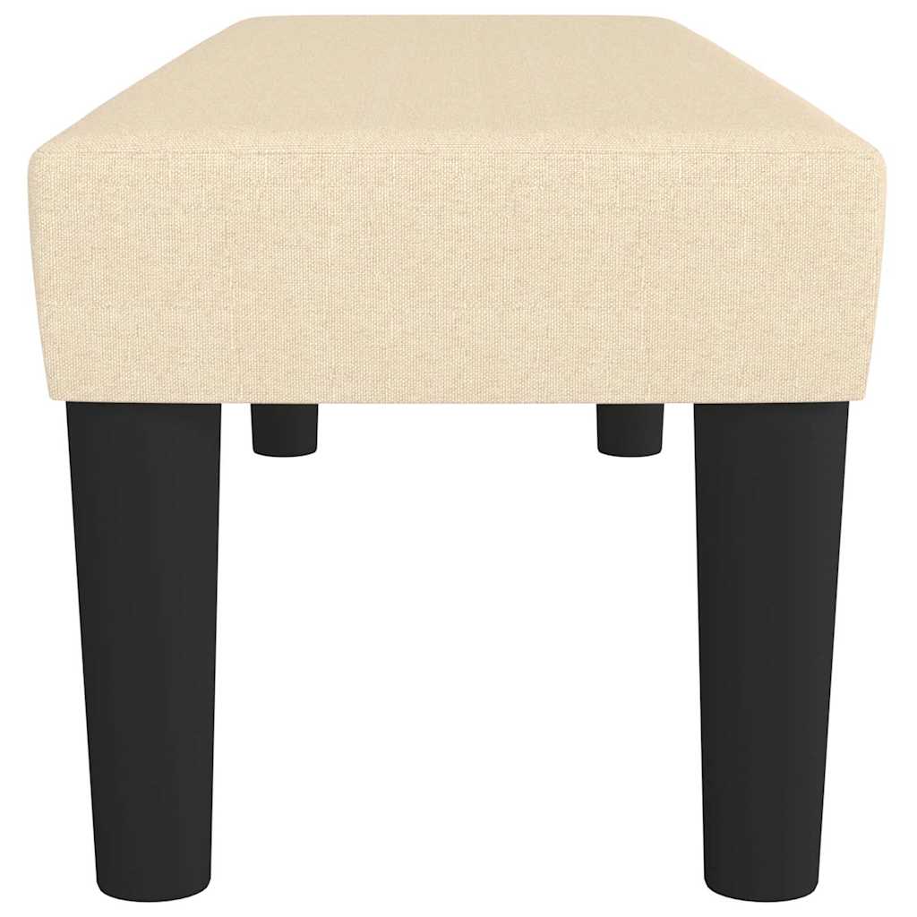 Panca Crema 100x30x30 cm in Tessuto 346649