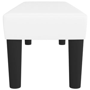 Panca Bianca 100x30x30 cm in Similpelle cod mxl 65870