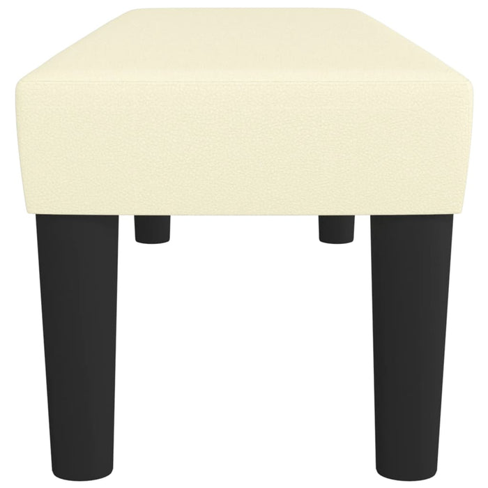 Panca Crema 100x30x30 cm in Similpelle cod mxl 63661